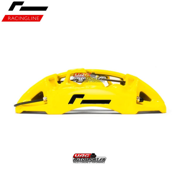 Kit gros freins avant - Carbone Céramique Etriers 6 Pistons Jaune - Golf 5 Gti / 6R / S3 8P - VWR651001-YEL - RacingLine – Image 4