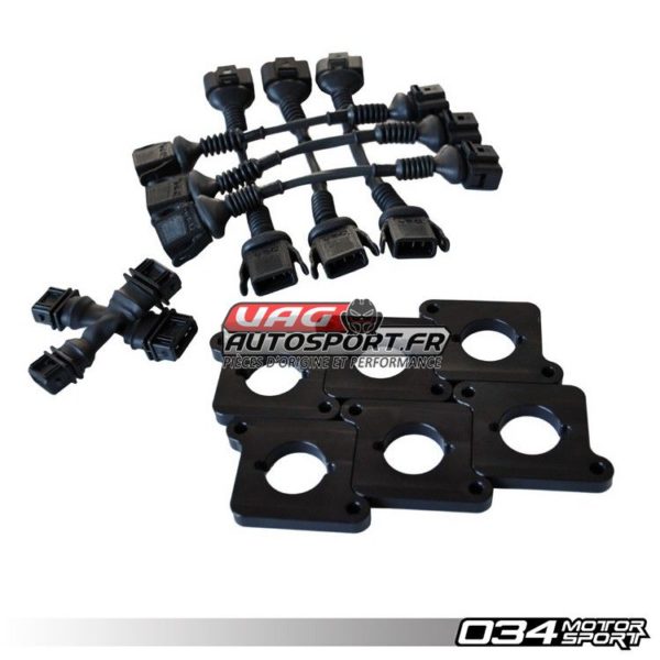 Kit de conversion bobines 2.0 TFSI et Suppression ICM pour 2.7T - 034-107-7000-BLK - 034Motorsport