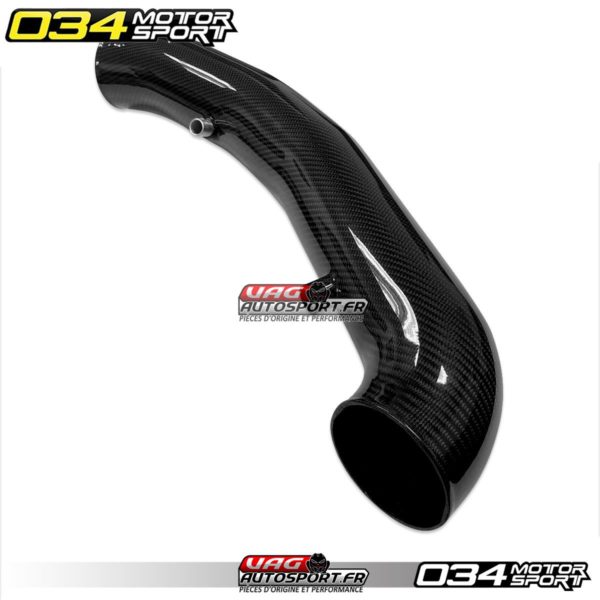 Durite d'Admission X34 Carbon Fiber 4" - Audi TT RS 8S & RS3 8V2 - 2.5 TFSI EVO - 034-108-1045 - 034Motorsport – Image 2