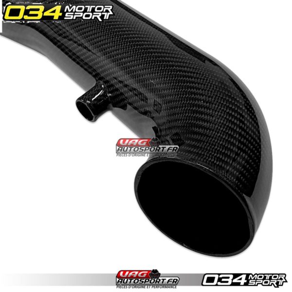 Durite d'Admission X34 Carbon Fiber 4" - Audi TT RS 8S & RS3 8V2 - 2.5 TFSI EVO - 034-108-1045 - 034Motorsport – Image 3
