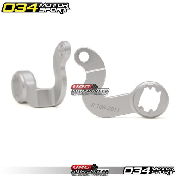 Biellettes Alu pour clapets de collecteur d'admission (Paire) - Audi RS4 B7 4.2L FSI V8  - 034-108-Z005 - 034Motorsport – Image 2