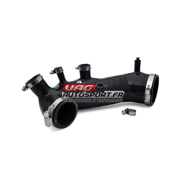 Durite admission silicone renforcé (Turbo Inlet Hose) 2.0" Silicone, Longitudinal B5/B6 Audi A4 1.8T K04/F21 w/ TT225 MAF - 034-145-A042 - 034Motorsport