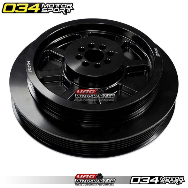 Kit Upgrade Poulie de Vilebrequin  207mm - 3.0 TFSI - AUDI S4/S5/Q5/SQ5 B8/B8.5 A6/A7 C7- 034-145-Z053 - 034Motorsport – Image 4