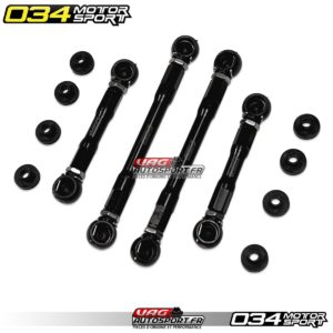 Kit de biellettes de rabaissement réglables en aluminium - Audi B9/B9.5 SQ5, C8 A6/S6/RS6, C8 A7/S7/RS7, 4M Q7/SQ7, 4M8 Q8/SQ8/RSQ8, E-Tron SUV, w/  034-401-Z072
