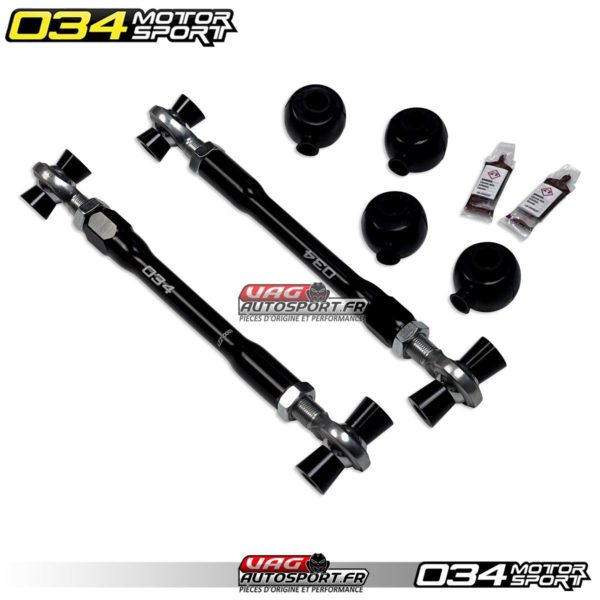 Biellettes de réglage de pincement arrière Motorsport - 034Motorsport - PQ35 et MQB Evo - 034-407-1008