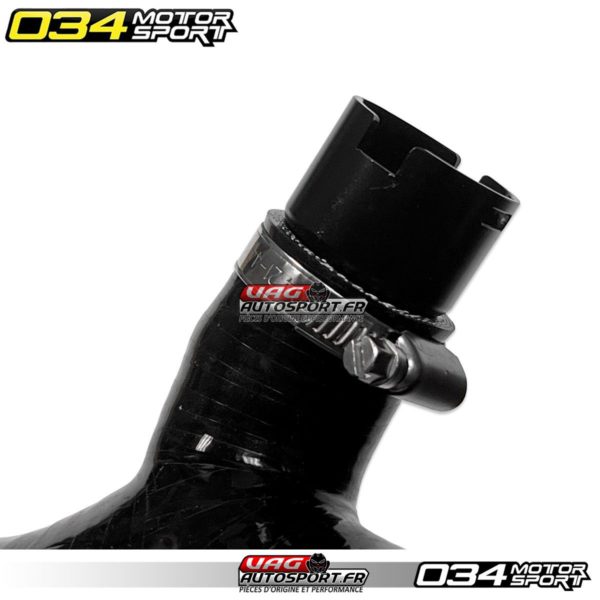 Durite d'admission en silicone renforcée (Turbo Inlet Hose) pour VW Mk8 Golf R / Audi 8Y S3 - 034-108-3038 - 034Motorsport