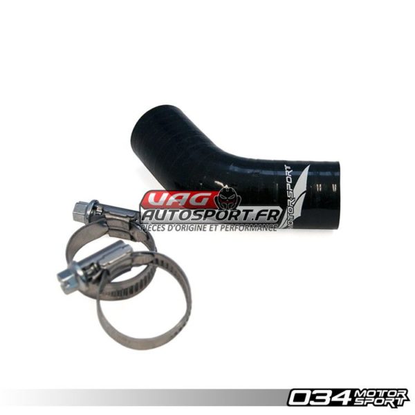 Durite d’alimentation de direction assistée renforcée en fluorosilicone 034Motorsport, Audi B5 S4 & C5 A6/Allroad 2.7T (Réf. : 034-406-Z004)