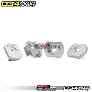 Inserts Alu pour berceau arrière -  Audi 8V/8V.5 A3/S3/RS3 Quattro & TT/TTS/TTRS Quattro, & Golf 7R - 034-601-0032 - 034Motorsport