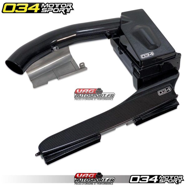 Kit d'admission Carbone X34 Carbon Fiber 4" Closed Top - Audi TT RS & RS3 2.5 TFSI EVO - 034-108-1043 - 034Motorsport – Image 2