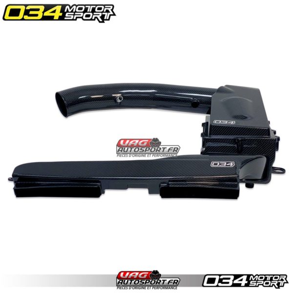 Kit d'admission Carbone X34 Carbon Fiber 4" Closed Top - Audi TT RS & RS3 2.5 TFSI EVO - 034-108-1043 - 034Motorsport – Image 4