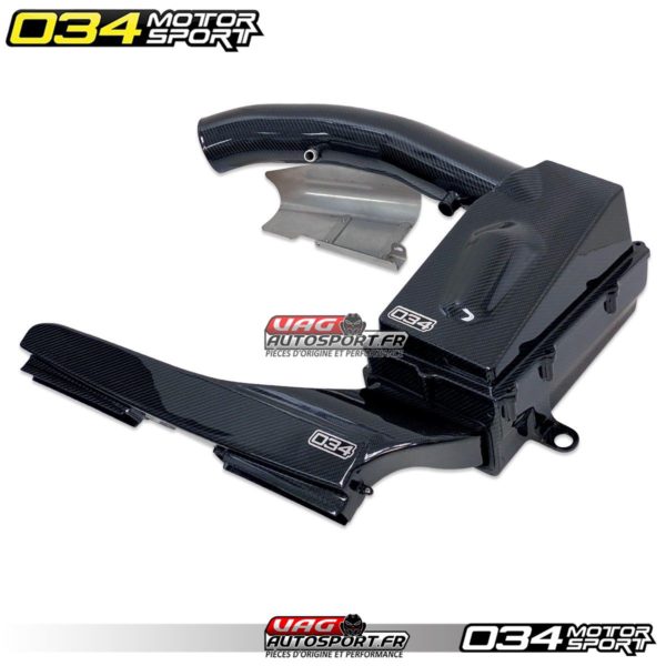 Kit d'admission Carbone X34 Carbon Fiber 4" Closed Top - Audi TT RS & RS3 2.5 TFSI EVO - 034-108-1043 - 034Motorsport