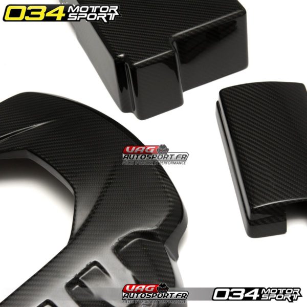 Kit de caches carbone 034Motorsport pour moteur, batterie et boîte à fusibles, Audi S3 8V (Réf. : 034-1ZZ-1000) – Image 5