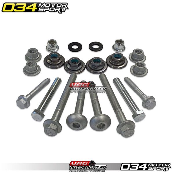 Kit de visserie M12 pour bras de suspension inférieurs Audi B8 Allroad/A4/A5/Q5/RS5/S4/S5/SQ5 & C7 A6/A7/S6/S7 (Réf. : 034-401-H006)