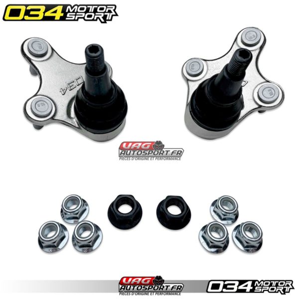 Rotule de suspension avant réglable Dynamic+ RCO - MQB & MQB EVO - 034-401-4013 - 034Motorsport