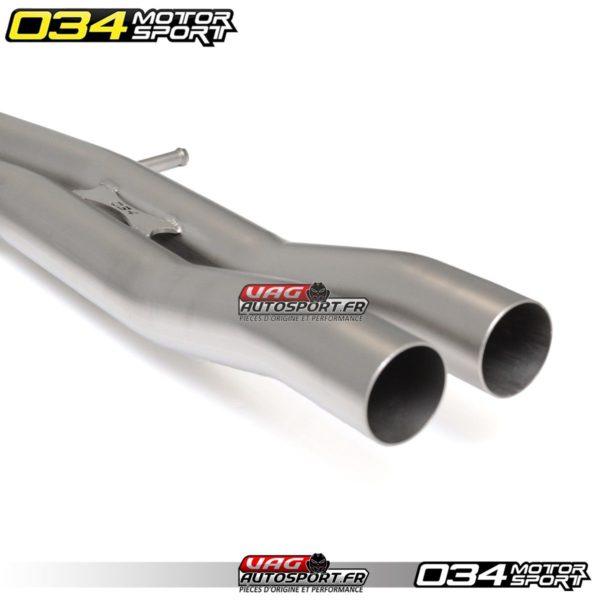 Suppression de résonnateur Res-X & X-Pipe - Audi S4 B8/B8.5 3.0 TFSI - 034-105-7040 - 034Motorsport – Image 2
