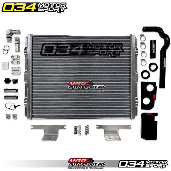 Kit de refroidisseur intermédiaire (Heat Exchanger Upgrade) pour turbo - Audi C7 S6 - 034-102-1001 - 034Motorsport