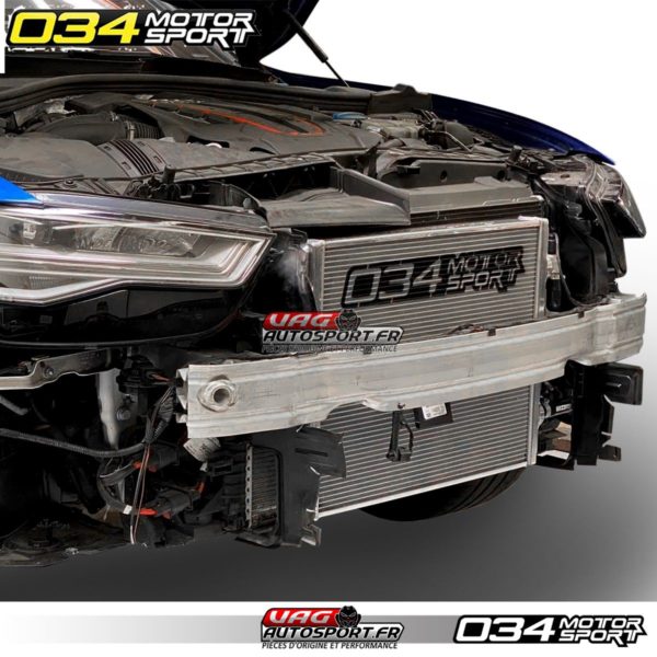 Kit de refroidisseur intermédiaire (Heat Exchanger Upgrade) pour turbo - Audi C7 S6 - 034-102-1001 - 034Motorsport – Image 8
