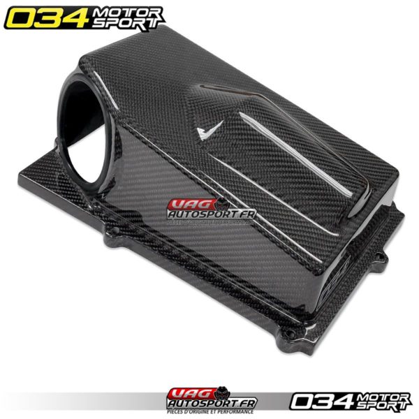 X34 Carbon Fiber Closed-Top Upper Airbox - Audi TT RS 8J & RS3 8P - 2.5 TFSI - 034-108-Z077 - 034Motorsport – Image 3