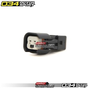 Adaptateur de connecteur injecteur 034Motorsport, Bosch Jetronic vers USCAR EV14 (Réf. : 034-702-0022)
