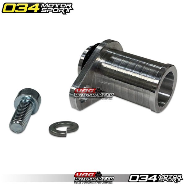 Adaptateur de refroidissement arrière en aluminium 034Motorsport, Audi I5 20V (Réf. : 034-102-Z005)