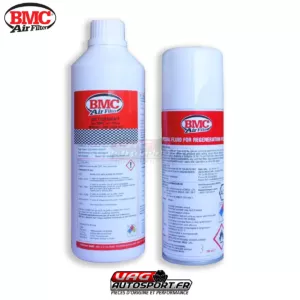 Kit nettoyant filtre BMC Détergent + Huile en spray - WA200-500