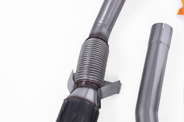 Ligne inox Milltek complète Race 76 mm - Avec Catalyseur HiFlow Race 200 CPSI - VW Scirocco R SSXVW186 - Milltek – Image 7