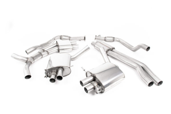 Cat Back inox sport - Audi RS5 B9.5 2.9 V6 Turbo Sportback (sans fap) - SSXAU1001 - Milltek