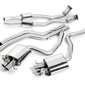 Ligne après cata - Sans intermédiaire - Downpipes avec silencieux - Audi RS4 B8 4.2 FSI Quattro Avant (2012+) - SSXAU337 - Milltek nophoto