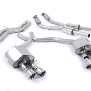 Demi-ligne (CatBack) - Sans silencieux intermédiaire - ValveSonic - Audi S7 Sportback 4.0 TFSI - SSXAU443 - Milltek