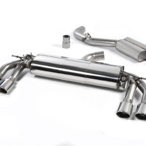 Demi-ligne d'échappement inox Homologuée - Sorties Ovales - Audi TTS 8S 2.0 TFSI Quattro - Sans FAP - SSXAU577 - Milltek