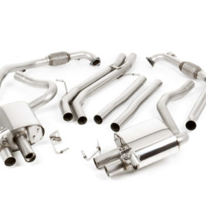 Demi-ligne / Catback Inox Sport Inox - Audi S4 3.0 Turbo V6 B9 - SSXAU653 - Milltek