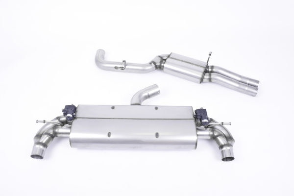 Ligne après FAP - Avec silencieux intermédiaire et valves silencieux Ar - Homologué - Audi TT RS 2.5 TFSI FAP 2019+ - SSXAU730 - Milltek