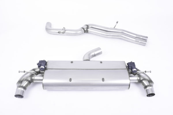 Ligne d'échappement inox Audi TT Mk3 TT RS 2.5 TFSI Quattro - Sans FAP - (2016+) - SSXAU732 - Milltek