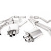 Resonated (Quieter) Cat Back Exhaust System with Cerakote Black Oval Trims - Audi RS5 B9.5 2.9 V6 Turbo Coupe(sans FAP) - SSXAU987 - Milltek
