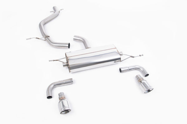 Ligne d'échappement inox VW Golf Mk6 GTi 2.0 TSI 210cv (EA888.2) - SSXVW112 - Milltek