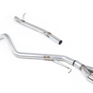 Ligne d'échappement inox- VW Transporter T5 SWB 1.9 TDi 85cv / 104cv - SSXVW199 - Milltek