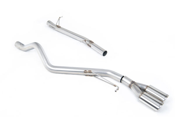 Ligne d'échappement inox- VW Transporter T5 SWB 1.9 TDi 85cv / 104cv - SSXVW199 - Milltek