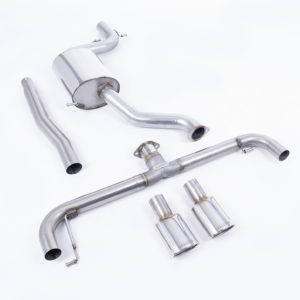 Demi-ligne d'échappement inox Milltek - VW Scirocco R - 2.0 TFSI EA113 - SSXVW202