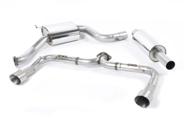 Ligne d échappement avec sorties Titane - VW Golf 7 GTi (Performance Pack, Clubsport, Clubsport S) - SSXVW228 - Milltek