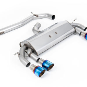 Ligne d'échappement Milltek - VW Golf MK7 R 2.0 TSI EA888.3 300cv - 76.2mm - SSXVW410