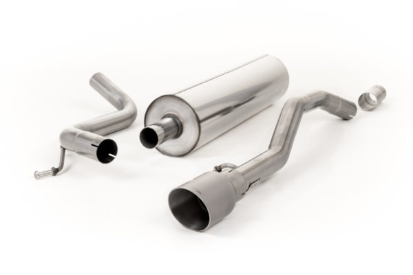 Ligne d'échappement inox sorties titane - VW UP 1.0 TSI 90cv- (2016+) - SSXVW429