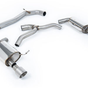 Ligne d'échappement Milltek avec Sorties Dual GT100 Titane - VW Golf Mk7 2.0 TSI 4-Motion - (2016+) - SSXVW440 - Milltek