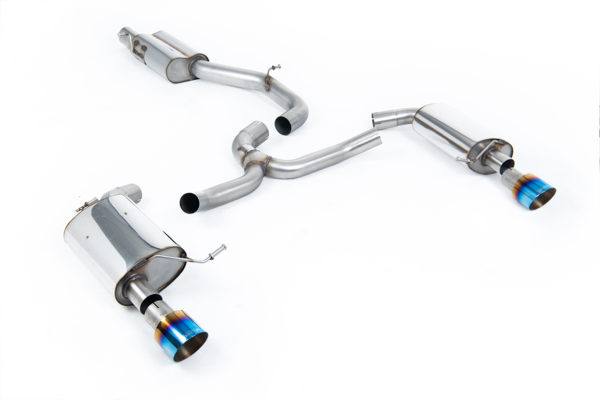 Demi-ligne d'échappement sport inox - VW Golf Mk7 2.0 TFSI Alltrack / Estate / Station Wagon / Combi 4-Motion - SSXVW446 - Milltek