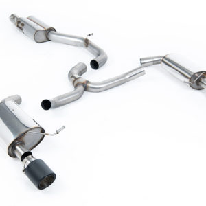 Ligne d'échappement inox Milltek et sorties Carbone - VW Golf 7 2.0 TFSI 4x4 - (2016+) - SSXVW447