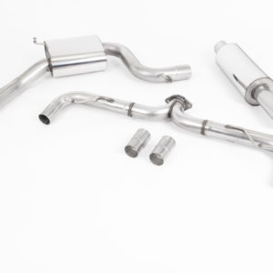 Demi-ligne d'échappement (CatBack) - VW Golf MK7.5 GTi (Performance Pack) - (Sans FAP) - SSXVW461 - Milltek