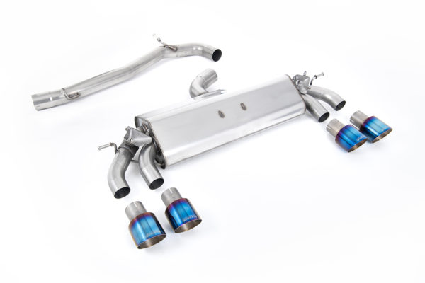 Catback Milltek sorties d'échappement Titane Burnt - VW Golf MK7.5 R 2.0 TSI 300cv FAP 2019+ - SSXVW509 - MilltekSport