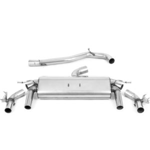 Ligne d'échappement inox après FAP VW T-Roc R 2.0 TSI 300cv - FAP 2023+ - SSXVW601 - Milltek