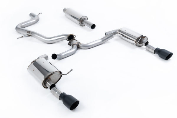Demi-ligne d'échappement Resonated pour VW Jetta Mk7 GLi 2.0 Tsi - SSXVW609 - Milltek