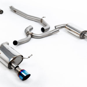 CatBack inox avec sorties titane - VW GOLF 7 1.8 TSI 4 Motion - SSXVW750 - Milltek