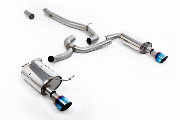 CatBack inox avec sorties titane - VW GOLF 7 1.8 TSI 4 Motion - SSXVW750 - Milltek